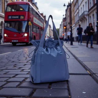 Kipling Elmar Casual Blue GG Τσάντα Ώμου