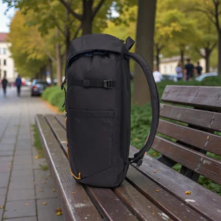 Caterpillar City Vibes Σακίδιο Πόλης Μαύρο 22L 84752-01