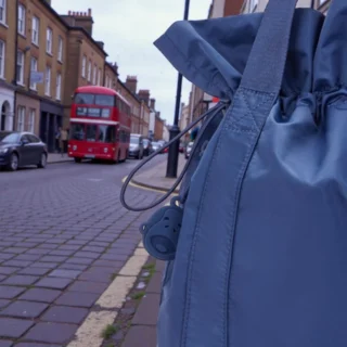 Kipling Elmar Casual Blue GG Τσάντα Ώμου