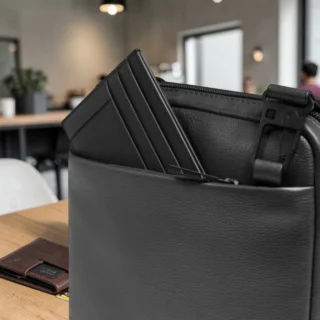 Piquadro W137 Τσαντάκι Ώμου Black