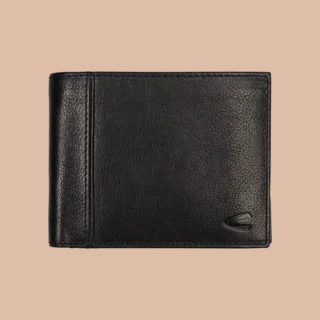 camel active Pine Ανδρικό Πορτοφόλι Ταυτότητας Μαύρο