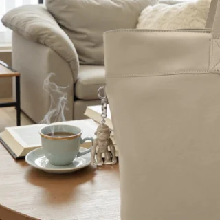 Kipling Colissa Up Boho Tan Τσάντα Ώμου Laptop 15”