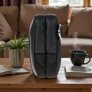 Porsche Design Roadster Nylon Τσαντάκι Χειρός Μαύρο