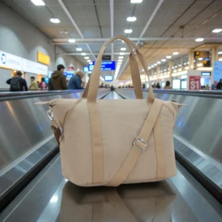 Kipling Medium Art Soft Taupe Τσάντα Tote