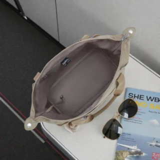 Kipling Medium Art Soft Taupe Τσάντα Tote