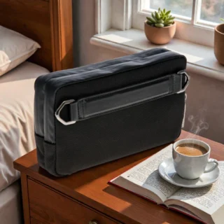 Porsche Design Roadster Nylon Τσαντάκι Χειρός Μαύρο