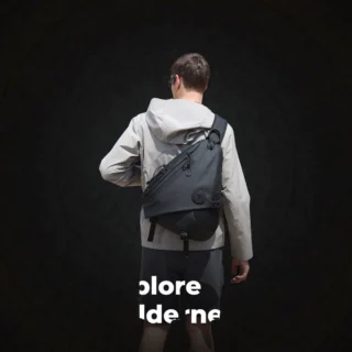 Bange Outdoor Sling Τσαντάκι Unisex Μαύρο