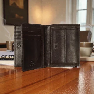 camel active Pine Όρθιο Πορτοφόλι Ταυτότητας Καφέ