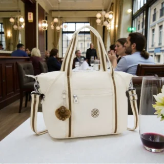 Kipling Medium Art Soft Sand Τσάντα Tote