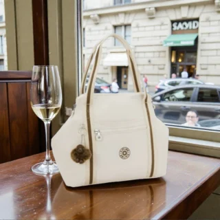 Kipling Medium Art Soft Sand Τσάντα Tote