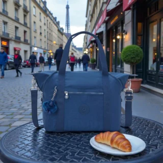 Kipling Medium Art Casual Blue Τσάντα Tote