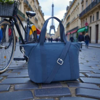 Kipling Medium Art Casual Blue Τσάντα Tote