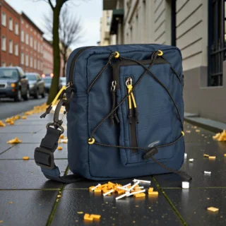 Camel Active Shores Τσάντα Ώμου Χιαστί Μπλε