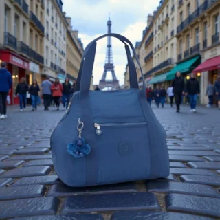 Kipling Medium Art Casual Blue Τσάντα Tote