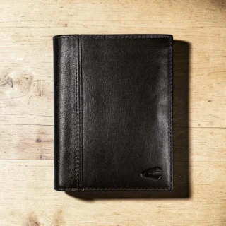 camel active Pine Όρθιο Πορτοφόλι Ταυτότητας Μαύρο