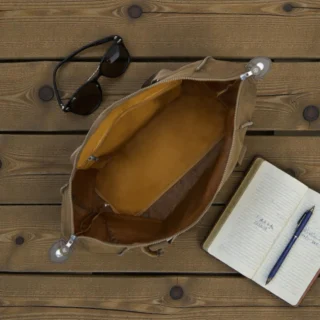 Kipling Large Art M Smooth Khaki Τσάντα Tote