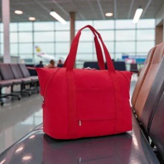 Kipling Large Art M Ruby Red Τσάντα Tote