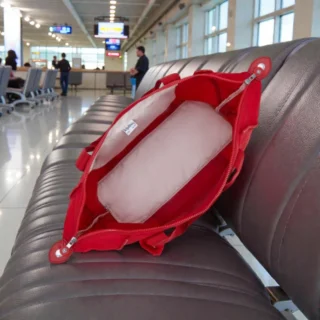 Kipling Large Art M Ruby Red Τσάντα Tote