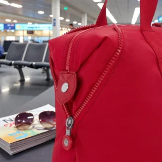 Kipling Large Art M Ruby Red Τσάντα Tote