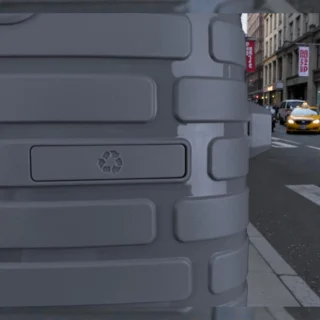 BG Berlin Soda Γκρι Καμπίνας 54cm