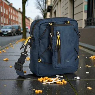 Camel Active Shores Τσάντα Ώμου Χιαστί Μπλε