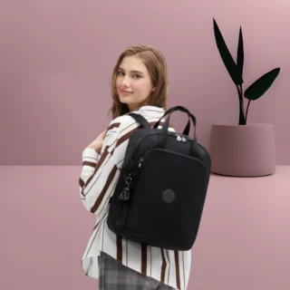 Kipling Kazuki L Σακίδιο Πλάτης Laptop 15” Infinite Black