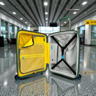 BG Berlin βαλίτσα καμπίνας expandable 54cm Soda Dark Green