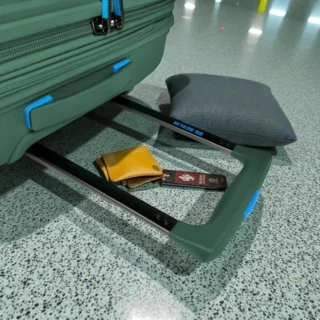 BG Berlin βαλίτσα καμπίνας expandable 54cm Soda Dark Green