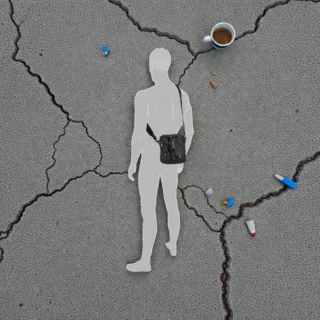 Camel Active Shores Τσάντα Ώμου Χιαστί Μαύρη