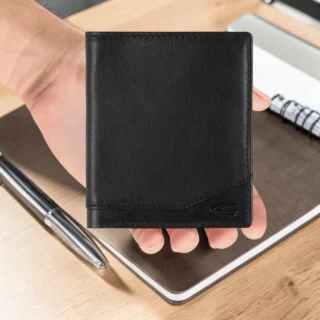 Camel Active Sone Πορτοφόλι Όρθιο Μαύρο