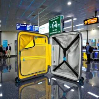 BG Berlin Soda Βαλίτσα Μεγάλη Expandable 76cm Γκρι