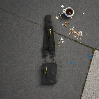 Camel Active Shores Τσάντα Ώμου Χιαστί Μαύρη