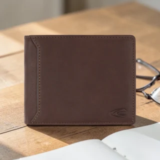 Camel Active Ocean Ανδρικό Πορτοφόλι Πλάγιο Κονιάκ