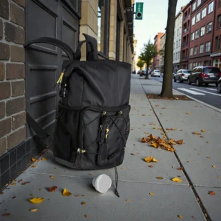 Camel Active Shores Σακίδιο Πλάτης L Μαύρο