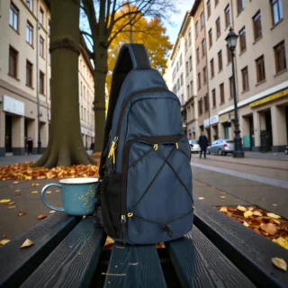 Camel Active Shores Τσάντα Ώμου/Sling Μπλε