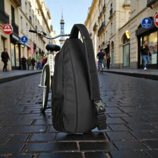 Camel Active Shores Τσάντα Ώμου/Sling Μαύρη