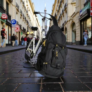 Camel Active Shores Τσάντα Ώμου/Sling Μαύρη