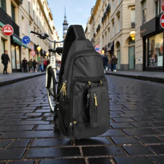 Camel Active Shores Τσάντα Ώμου/Sling Μαύρη