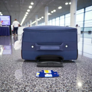 Kipling Jet S Μεσαία Βαλίτσα 60cm Casual Blue Combo