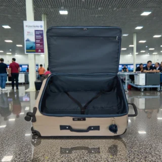 Kipling Jet L Μεγάλη Βαλίτσα 78cm Soft Taupe Combo