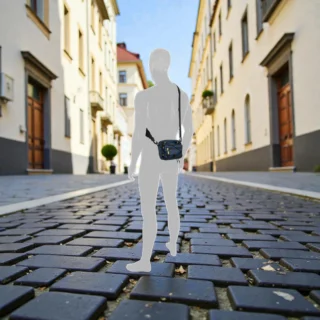 Camel Active Shores Cam.Bag Τσάντα Ώμου Χιαστί Μπλε