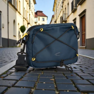 Camel Active Shores Cam.Bag Τσάντα Ώμου Χιαστί Μπλε