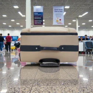 Kipling Jet L Μεγάλη Βαλίτσα 78cm Soft Taupe Combo