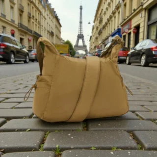 Kipling Τσαντάκι Ώμου Gabb S Goldish Brown Γυναικείο