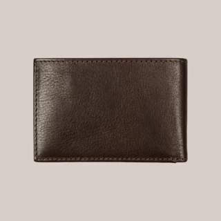 camel active Pine Πορτοφόλι Ανδρικό Πλάγιο Λεπτό Δερμάτινο Καφέ