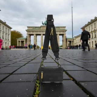 Camel Active Shores Cam.Bag Τσάντα Ώμου Χιαστί Μαύρη