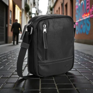 Camel Active Traces Τσάντα Ώμου Χιαστί S Μαύρη