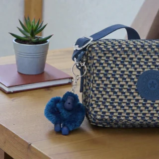 Kipling Τσαντάκι Ώμου Abanu Blue on Wire Γυναικείο