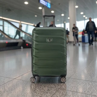 Delsey Meteor Βαλίτσα Μεσαία Expandable 68cm Olive