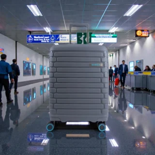 BG Berlin Soda Βαλίτσα Μεγάλη Expandable 76cm Γκρι